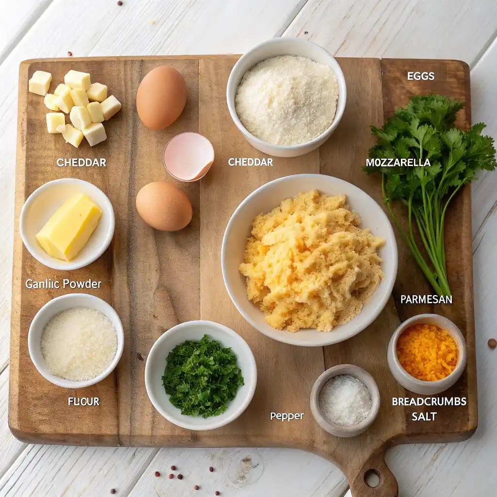 A Flat Lay Shot Of All The Ingredients Needed For