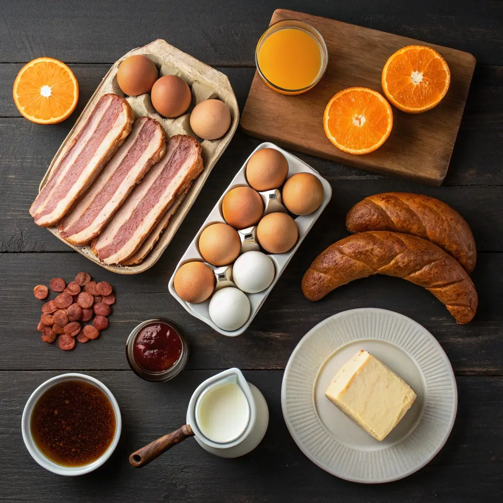  A Neatly Arranged Flat Lay Composition Of Full Am