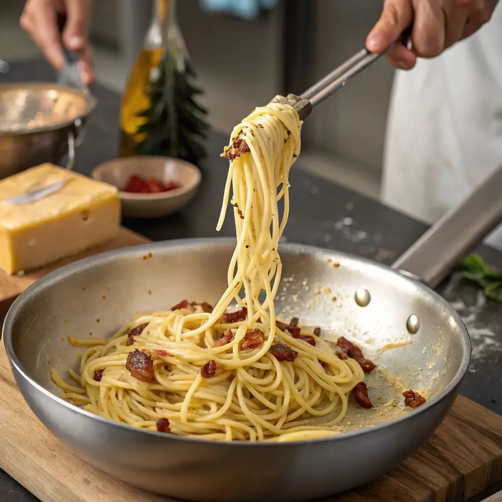 A Close Up Action Shot Of A Chef Or Home Cook Tos