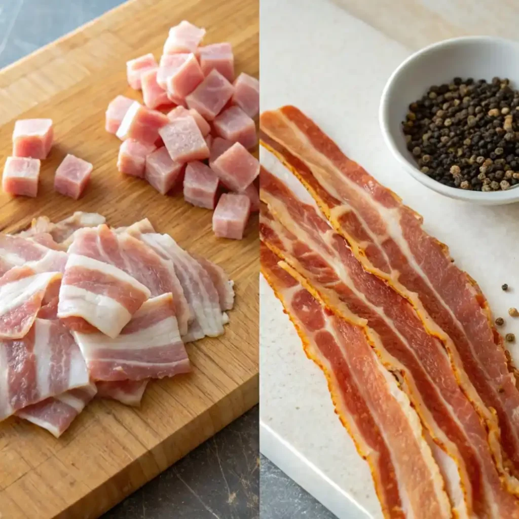 A Detailed Side By Side Comparison Of Pancetta An