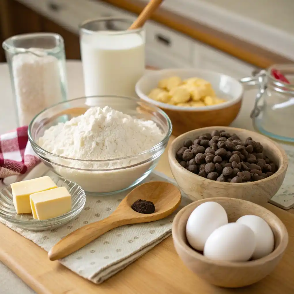  A Well Organized Kitchen Countertop Featuring All